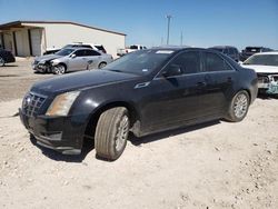 Salvage cars for sale at Temple, TX auction: 2012 Cadillac CTS Luxury Collection