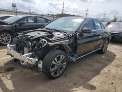 Salvage cars for sale at Chicago Heights, IL auction: 2021 Mercedes-Benz C 300 4matic