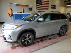 Salvage cars for sale at Angola, NY auction: 2017 Toyota Highlander LE