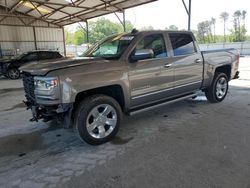 Salvage cars for sale from Copart Cartersville, GA: 2017 Chevrolet Silverado K1500 LTZ