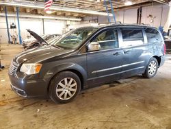 Salvage cars for sale at Wheeling, IL auction: 2011 Chrysler Town & Country Touring L