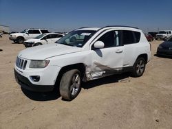 Salvage cars for sale at Amarillo, TX auction: 2016 Jeep Compass Latitude