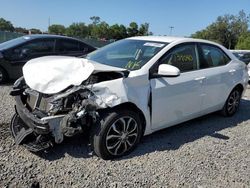 Salvage cars for sale from Copart Riverview, FL: 2015 Toyota Corolla L