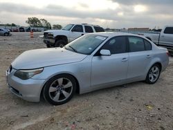 BMW salvage cars for sale: 2004 BMW 525 I