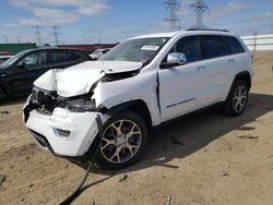 Salvage cars for sale at Elgin, IL auction: 2022 Jeep Grand Cherokee Limited