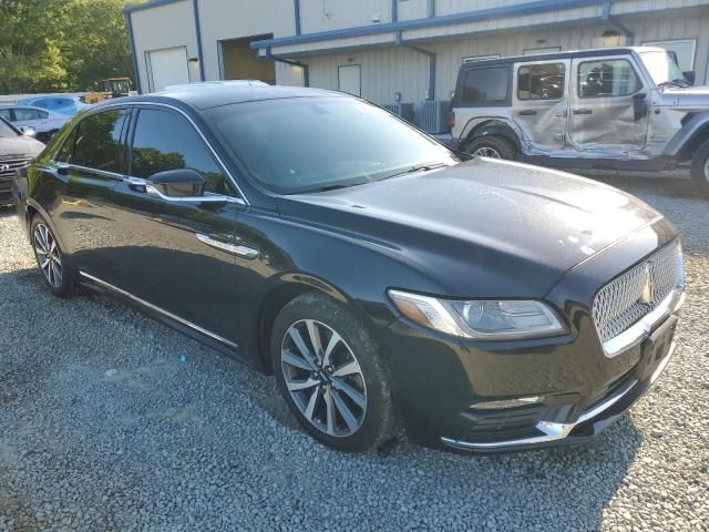 2018 Lincoln Continental