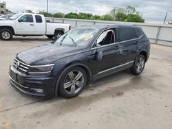 Salvage cars for sale from Copart Wilmer, TX: 2018 Volkswagen Tiguan SEL Premium