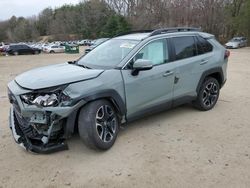 Salvage cars for sale at North Billerica, MA auction: 2021 Toyota Rav4 Adventure