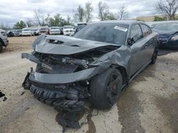 Salvage cars for sale at Bridgeton, MO auction: 2018 Dodge Charger SRT Hellcat