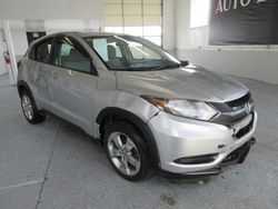 Salvage cars for sale at Farr West, UT auction: 2016 Honda HR-V LX