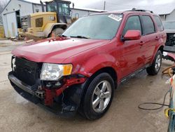 Vehiculos salvage en venta de Copart Pekin, IL: 2009 Ford Escape Limited