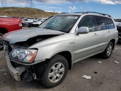 Salvage cars for sale at Littleton, CO auction: 2003 Toyota Highlander Limited