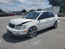 Salvage cars for sale from Copart Orlando, FL: 2003 Mitsubishi Lancer ES