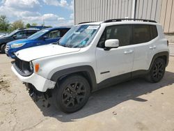 Jeep salvage cars for sale: 2017 Jeep Renegade Latitude