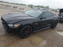 Salvage cars for sale at Kansas City, KS auction: 2017 Ford Mustang GT