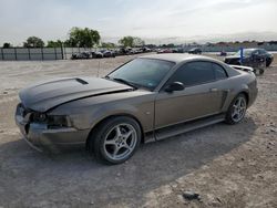 Salvage cars for sale from Copart Haslet, TX: 2002 Ford Mustang