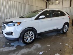 Salvage cars for sale at Franklin, WI auction: 2020 Ford Edge Titanium