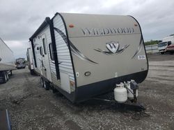 Salvage trucks for sale at Earlington, KY auction: 2014 Wildwood WILDW26RBS