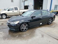 Salvage cars for sale from Copart New Orleans, LA: 2016 Honda Accord Sport