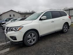 Salvage cars for sale at York Haven, PA auction: 2017 Nissan Pathfinder S