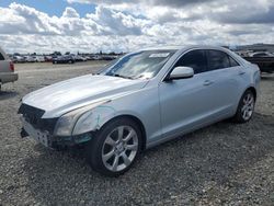 Salvage cars for sale from Copart Sacramento, CA: 2015 Cadillac ATS
