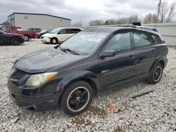 Salvage cars for sale at Wayland, MI auction: 2004 Pontiac Vibe