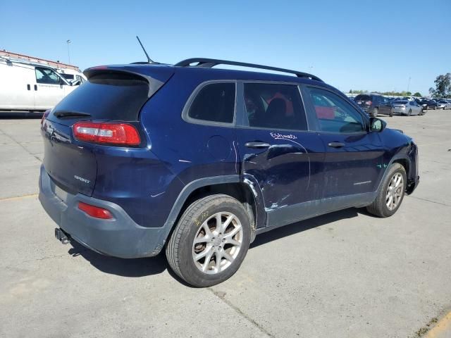 2016 Jeep Cherokee Sport