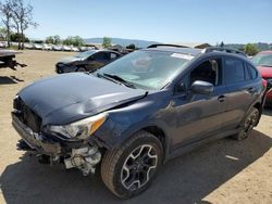 Salvage cars for sale at San Martin, CA auction: 2017 Subaru Crosstrek Limited