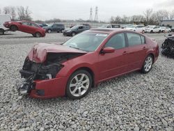 Salvage cars for sale at Barberton, OH auction: 2008 Nissan Maxima SE