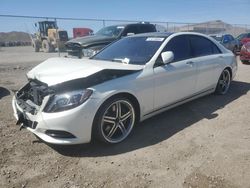 Mercedes-Benz s-Class salvage cars for sale: 2015 Mercedes-Benz S 550 4matic