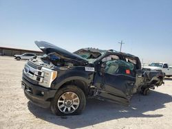 Salvage cars for sale at Andrews, TX auction: 2018 Ford F250 Super Duty