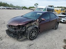 Salvage cars for sale from Copart Hueytown, AL: 2017 Toyota Corolla L