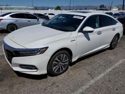 Salvage cars for sale at Van Nuys, CA auction: 2018 Honda Accord Touring Hybrid