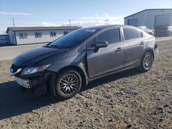 Salvage cars for sale at Airway Heights, WA auction: 2015 Honda Civic LX