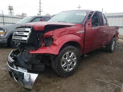 Salvage cars for sale at Chicago Heights, IL auction: 2013 Ford F150 Super Cab