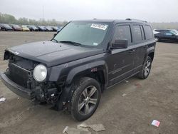Salvage cars for sale at Cahokia Heights, IL auction: 2016 Jeep Patriot Latitude
