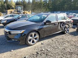 Salvage cars for sale at Graham, WA auction: 2018 Honda Accord Touring