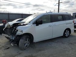 Nissan salvage cars for sale: 2016 Nissan Quest S