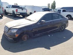 Salvage cars for sale at Hayward, CA auction: 2011 Mercedes-Benz C300