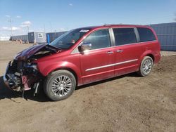 Salvage cars for sale at Greenwood, NE auction: 2013 Chrysler Town & Country Touring L