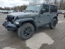 Salvage cars for sale at Ellwood City, PA auction: 2021 Jeep Wrangler Sport