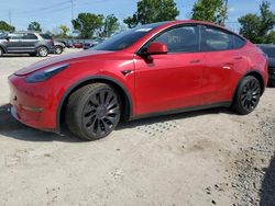 Salvage cars for sale at Riverview, FL auction: 2023 Tesla Model Y