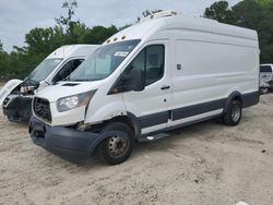 Salvage trucks for sale at Savannah, GA auction: 2018 Ford Transit T-350 HD
