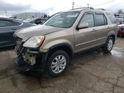Salvage cars for sale at Chicago Heights, IL auction: 2006 Honda CR-V SE