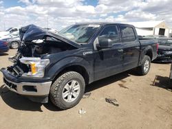 Salvage cars for sale from Copart Brighton, CO: 2018 Ford F150 Supercrew