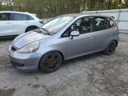 Salvage cars for sale at Austell, GA auction: 2008 Honda FIT