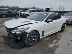 Salvage cars for sale from Copart Duryea, PA: 2022 KIA Stinger GT Line