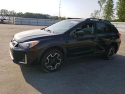 Salvage cars for sale at Dunn, NC auction: 2016 Subaru Crosstrek Premium