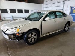 Chevrolet Impala 1LT salvage cars for sale: 2009 Chevrolet Impala 1LT