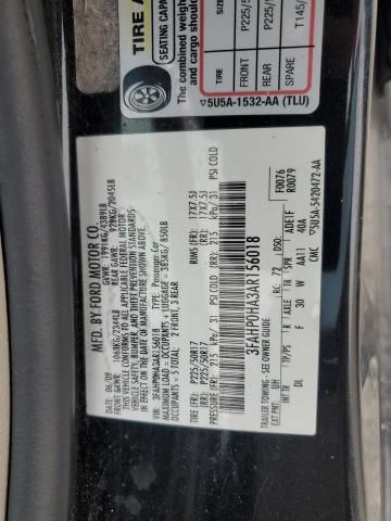 2010 Ford Fusion SE